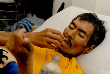 santibanez on wheelchair